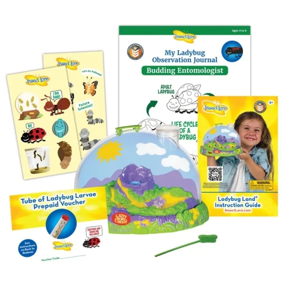 Insect Lore Ladybug Land Kit